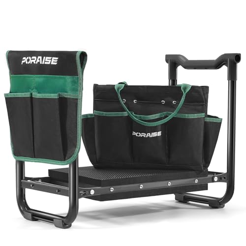 Garden Kneeler and Seat Heavy Duty, Wider and Thicker Kneeling Pad Stool