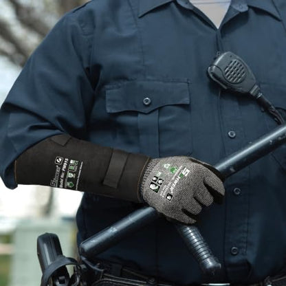 Schwer 9in ANSI A9 Cut & Level 5 Puncture Resistant Arm Sleeves, PM915