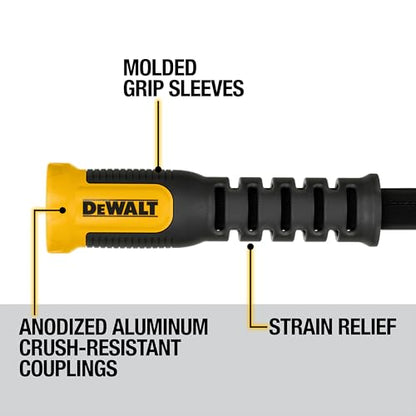 DEWALT 100 ft x 5/8 in Professional Grade Fabric Garden Hose - DXMH3304 - size: 100 Ft