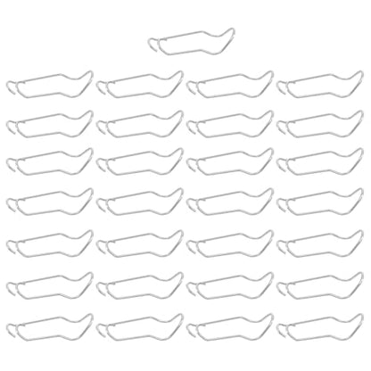 Yardwe Plant Climbing Support Buckle 50-Pack Adjustable Spring Clips for Garden Trellis Plant Clips for Climbing Plants Indoor Outdoor Stem Support Connecting Buckles