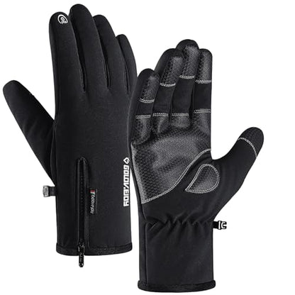 Y&R Direct Mens Winter Gloves -30℉Windproof Waterproof Touch Screen Gloves for Outdoor Work - size: X-Large