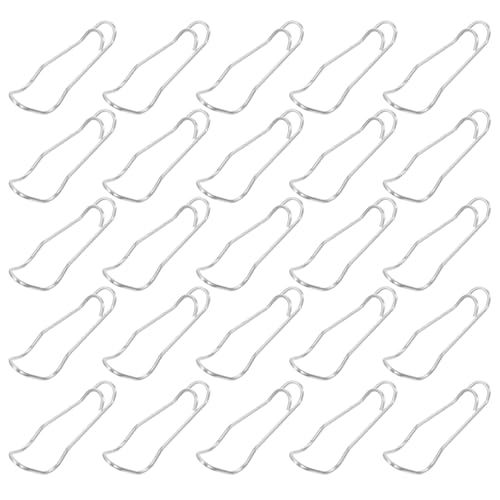 Yardwe Plant Climbing Support Buckle 50-Pack Adjustable Spring Clips for Garden Trellis Plant Clips for Climbing Plants Indoor Outdoor Stem Support Connecting Buckles