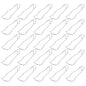Yardwe Plant Climbing Support Buckle 50-Pack Adjustable Spring Clips for Garden Trellis Plant Clips for Climbing Plants Indoor Outdoor Stem Support Connecting Buckles