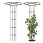 Trellis for Climbing Plants Outdoor 69" H, Mushroom Top Trellis,2Pack - size: 2 pack(Round)