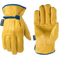 Wells Lamont Men's Slip-On HydraHyde Leather Work Gloves - color: Saddletan, size: Large (Pack of 1), style: Ball & Taoe
