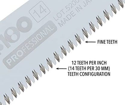 Silky Professional F180 180mm Folding Saw Fine Teeth (141-18)