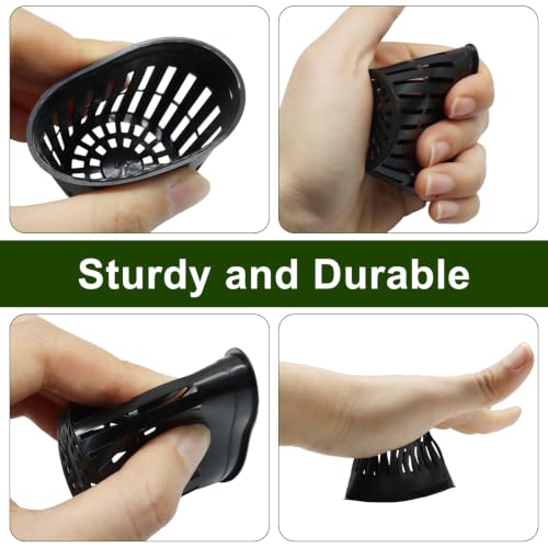 50 Pack 2 Inch Net Pots for Hydroponics