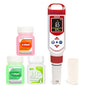 pH EC Meter for Hydroponic, Digital pH TDS EC ppm Tester