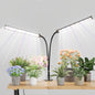 GooingTop Grow Light,24W (160Watts Equiv) 5000K White Full Spectrum LED Growing Lamp Clip on Desk for Indoor Plants,Bulbs Replaceable & Non-dimmable (Black, 80Watts) - size: 80Watts