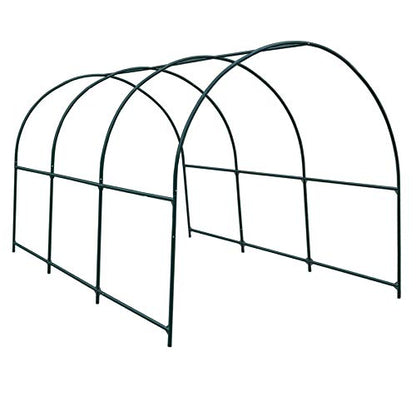 Greenhouse Replacement Frame for 12'X7'X7' Larger Hot Garden House , Support Arch Frame Climbing Plants/Flowers/Vegetables (12'X7'X7') - size: 12'X7'X7'