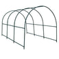 Greenhouse Replacement Frame for 12'X7'X7' Larger Hot Garden House , Support Arch Frame Climbing Plants/Flowers/Vegetables (12'X7'X7') - size: 12'X7'X7'