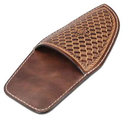 Leather Tool Sheath for Ratchet Pruning Shears, Garden Secateurs Heavy Duty