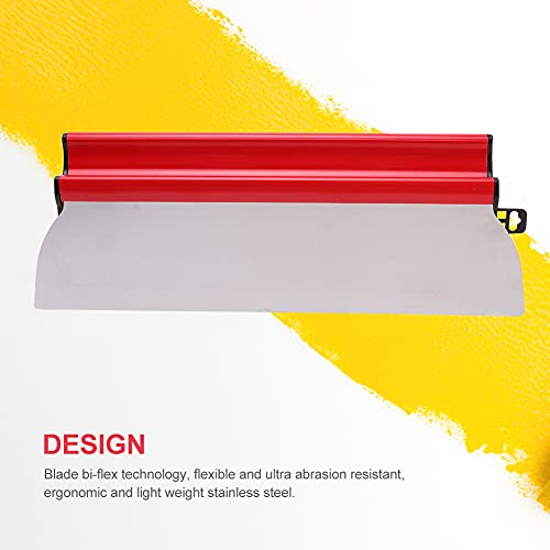 Drywall Skimming Blade, 16 Inch Stainless Steel Finishing Trowel - size: 40cm