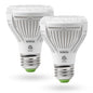 SANSI LED Grow Light Bulbs 2-Pack, 10W Full Spectrum, E26 Base, 4000K - size: 2 Count (Pack of 1)