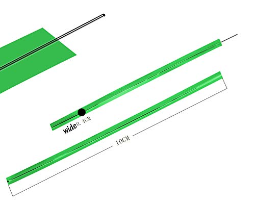 Mini Skater 4 Inch Bread Candy Bag Ties 800pcs 4 Inch(Green) - color: Green
