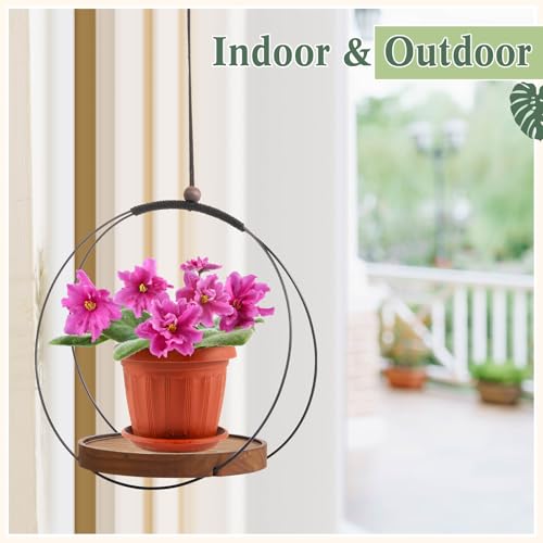 Threehoney 3 Pack 7.9'' Hanging Planter for Indoor Plants, Plant Hangers - size: 7.9''