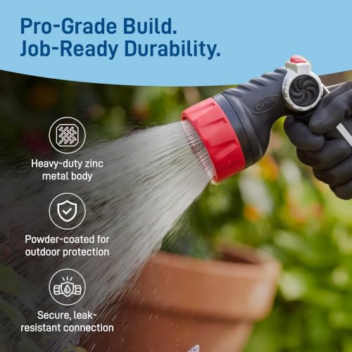 Orbit Pro Series 8-Pattern Thumb Control Hose Nozzle Sprayer - 26812 - size: 8-Pattern, style: Thumb Control