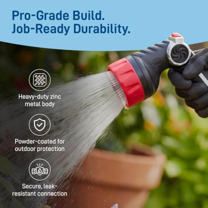 Orbit Pro Series 8-Pattern Thumb Control Hose Nozzle Sprayer - 26812 - size: 8-Pattern, style: Thumb Control