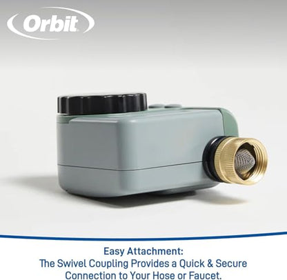 6-Pack (6 Total Timers) Orbit One Outlet Single-Dial Hose Faucet Timer - size: Single ( 6 Pack )