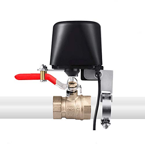 Motorized Smart Valve Actuator (Valve Sold Separately) WiFi & Bluetooth Electric Water Shutoff Controller Robot Automatically, Tuya Smart & Smart Life App Control, Work with Alexa, No Hub Required