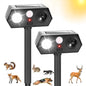 2026 Solar Ultrasonic Racoon Fortress Pro, Deer Cat Repellent