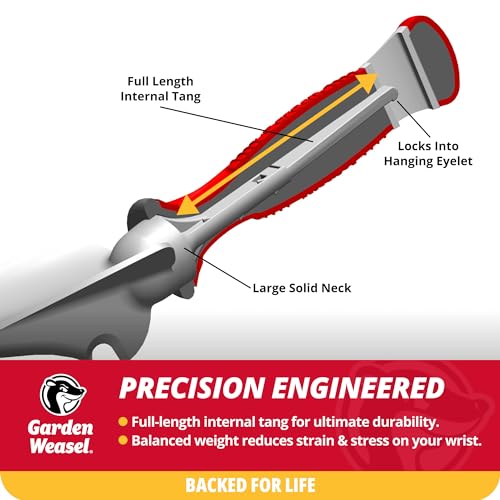 Garden Weasel Heavy Duty Trowel for Planting Digging Cultivating