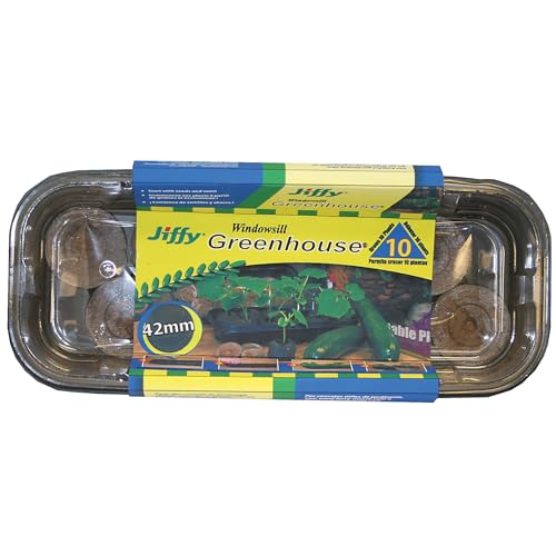 Jiffy 42mm Windowsill Greenhouse 10