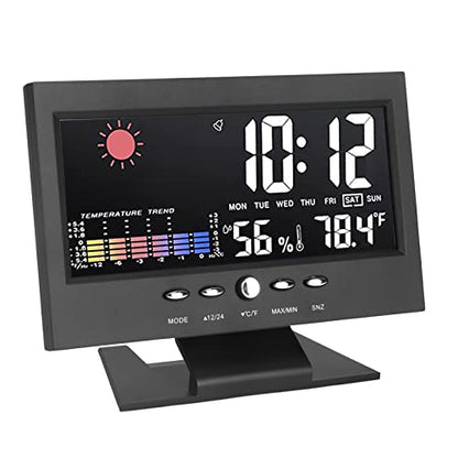 Weather Station with Color Display, Temp Humidity Clock