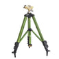 Heavy-Duty Brass Impact Sprinkler on Tripod Base, 360 Degree, 50 Feet Large Area Coverage, Adjustable Water Sprinkler, 3/4 Inch Connector Extension Legs Flip Locks