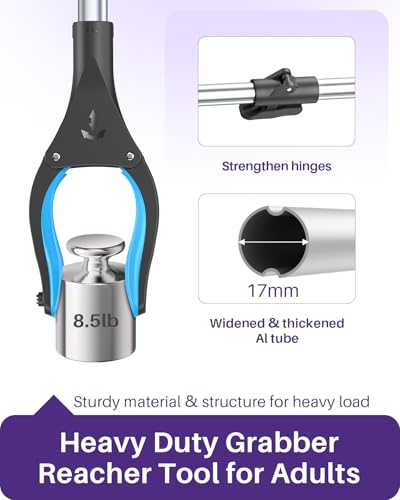KEKOY Grabber Reacher Tool Heavy Duty, 36 Inch Foldable Grabber for Seniors - size: 36 Inch of 1 Pack