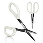 8-Inch Precision Plant Trimming & Pruning Scissors - White