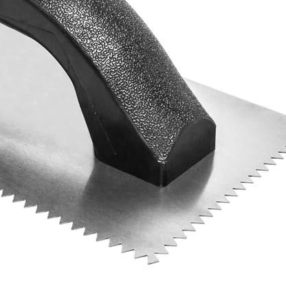 QEP 3/16" x 5/32" V-Notch Economy Flooring Trowel