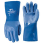 Wells Lamont PVC Chemical Resistant Gloves, Textured Grip, Gauntlet Cuff