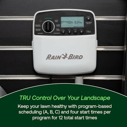 Rain Bird TRU6I Program-Based Indoor Irrigation Controller/Timer, WiFi Ready, 6-Zone/Station - style: Indoor