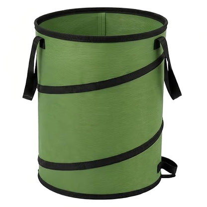 Collapsible Camping Trash Can 27 Gallon, Pop Up Outdoor Recycle Bin - size: 27 Gallons-No Lid