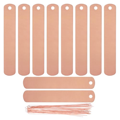 GALPADA 30Pcs Pack Copper Gardening Labels Plant Markers