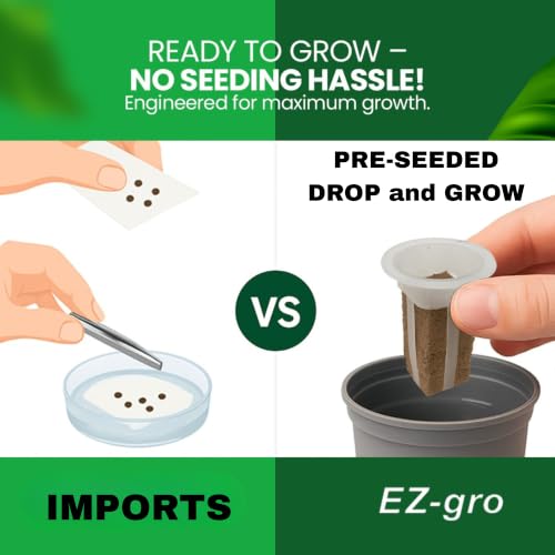 EZ-GRO Mixed Romaine Seeds Pod Kit (3) Compatible with Aerogarden Pods - size: 3 Pod