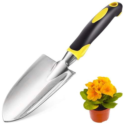 Garden Shovel Tool, Stainless Steel Heavy Duty Garden Trowel for Weeding