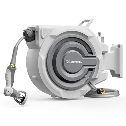 1/2" x 72 FT Retractable Garden Hose Reel - size: 1/2" 72 FT Hose & Reel