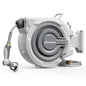 5/8" x 72 FT Retractable Garden Hose Reel - size: 5/8" 72FT Hose & Reel