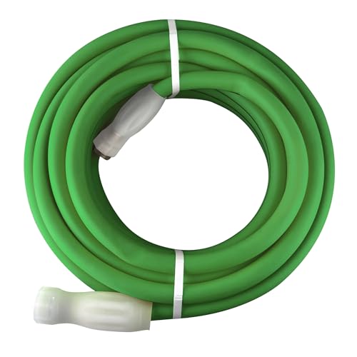 Flexon Featherlite 5/8" x 50-Foot Ultra Flexible Drinking Water Safe Garden Hose – Heavy Duty, Kink-Resistant, Lightweight, Durable, Ideal for Lawn, Garden, and Outdoor Use - size: 50 FT