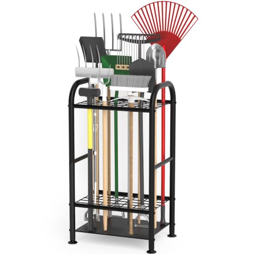 Garden Tool Organizer, Yard Tool Tower Rack