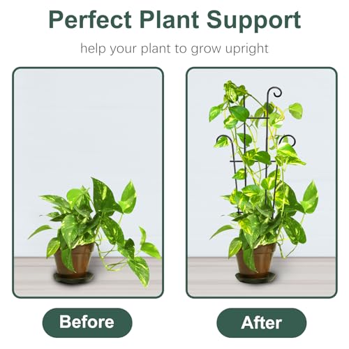 Coomin Plant Trellis for Potted Plants with Ties, 23in 2p - size: 23in(H)/2p standard
