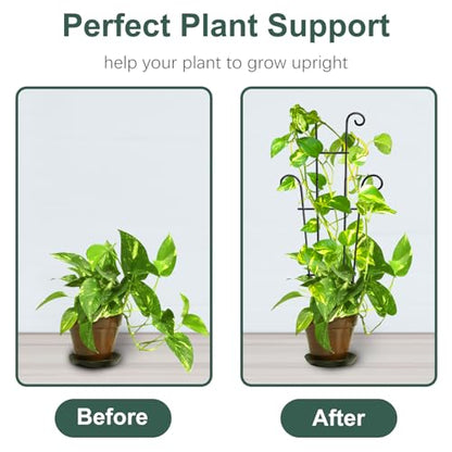 Coomin Plant Trellis for Potted Plants with Ties, 23in 2p - size: 23in(H)/2p standard