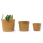 Ceramic Plant Pots with Drainage Hole, 9/12/15 Inch, Yellow - color: Yellow