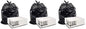 Heavy Duty 33 Gallon Trash Bags (Huge 100 Ct. /w Flap Ties) - 2 MIL equiv. Thick Gauge Large Black Plastic Garbage Liners for Kitchen,Yard,Brute/Rubbermaid(1 Pallet of 100 Cases, 10000 Bags Total) - style: 33 Gal, 2 Mil Equiv, 10,000 Count