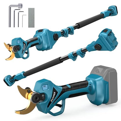 Cordless Pole Pruner for Makita 18V Battery, Electric Pruning Shears