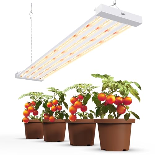 Barrina TX-L63 3FT LED Grow Light, 63W, 4 Panels Wider Coverage, High PPFD - color: GrowForce Spectrum, size: 3FT-1 Pack