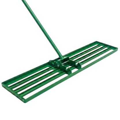 LANDZIE - Lawn Leveling Rake 36 Inch, Steel Yard Leveler Tool - style: 36 Inches
