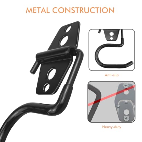Broom Holder Wall Mount, 12Pack Tool Hangers Garage Wall Hanging Organizer